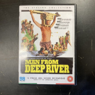 Man From Deep River DVD (M-/M-) -kauhu- (ei suomenkielistä tekstitystä)