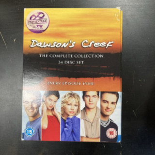 Dawson's Creek - The Complete Collection 34DVD (M-/VG+) -tv-sarja- (ei suomenkielistä tekstitystä)
