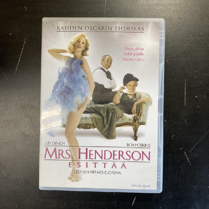 Mrs. Henderson esittää DVD (VG+/M-) -komedia/draama-