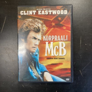 Korpraali McB DVD (VG+/M-) -draama/western-