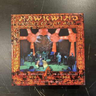 Hawkwind - Spirit Of The Age (An Anthology 1976-1984) 3CD (VG+/M-) -space rock-