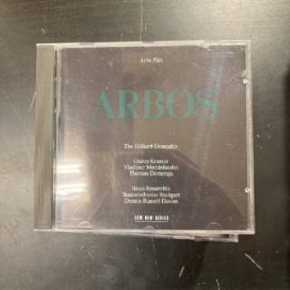 Pärt - Arbos CD (M-/VG+) -klassinen-