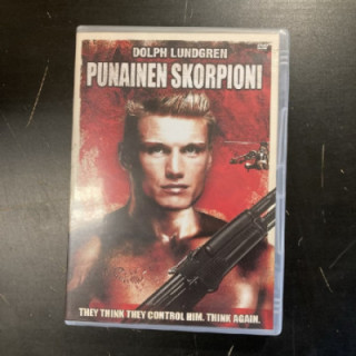 Punainen skorpioni DVD (VG+/M-) -toiminta-