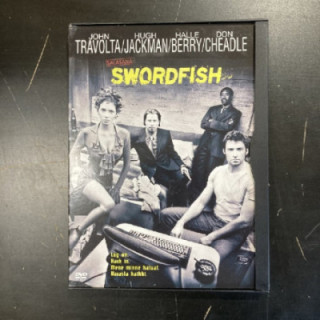 Swordfish DVD (VG+/M-) -toiminta/jännitys-