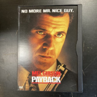 Payback - tilinteko DVD (VG+/VG+) -toiminta-