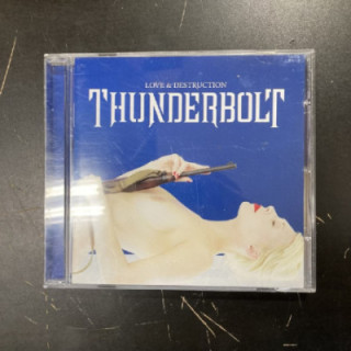 Thunderbolt - Love & Destruction CD (VG+/M-) -heavy metal-