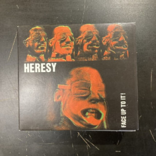 Heresy - Face Up To It! (remastered) CD (VG+/M-) -hardcore-