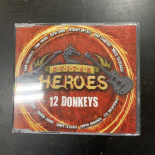 Guitar Heroes - 12 Donkeys CDS (VG+/M-) -heavy metal-