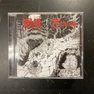 Ride For Revenge / Torturium - Split CDEP (VG/M-) -black metal-