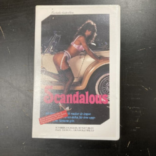 Scandalous / Ebony II VHS (VG+/M-) -aikuisviihde-
