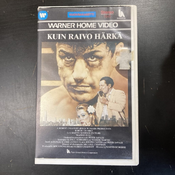 Kuin raivo härkä VHS (VG+/VG+) -draama-