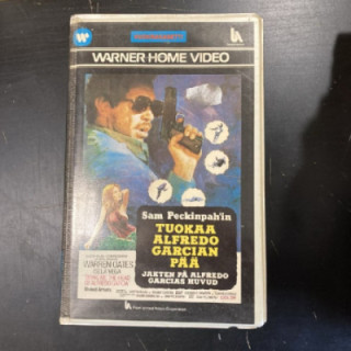Tuokaa Alfredo Garcian pää VHS (VG+/VG+) -toiminta/draama-