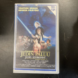 Jedin paluu VHS (VG+/VG+) -seikkailu/sci-fi-