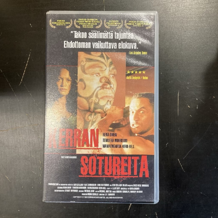 Kerran sotureita VHS (VG+/M-) -draama-