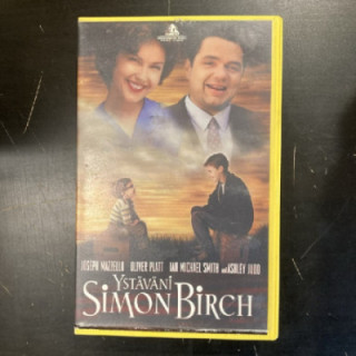 Ystäväni Simon Birch VHS (VG+/VG+) -draama/komedia-