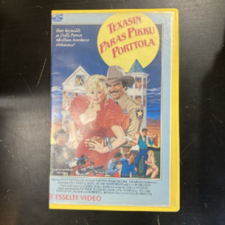 Texasin paras pikku porttola VHS (VG+/VG+) -komedia-