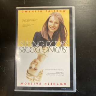 Sliding Doors DVD (VG+/M-) -komedia/draama-