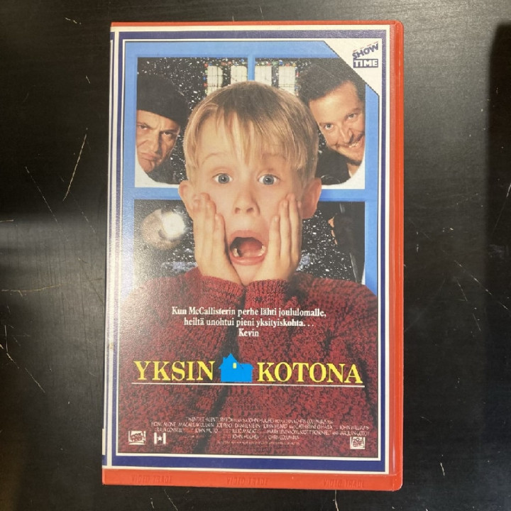 Yksin kotona VHS (VG+/M-) -komedia-