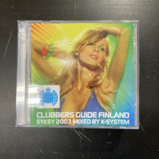V/A - Clubbers Guide Finland Syksy 2003 Mixed By K-System 2CD (VG+/M-)