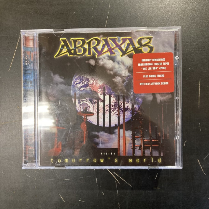 Abraxas - Tomorrow's World (remastered) CD (VG/M-) -power metal-