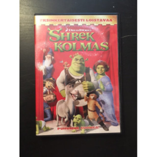 Shrek kolmas DVD (VG+/M-) -animaatio-