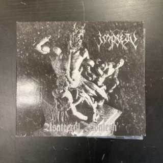 Impiety - Asateerul Awaleen CD (VG+/VG+) -death metal/black metal-