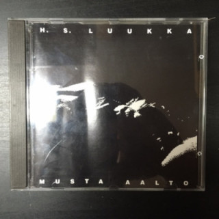 H.S. Luukka - Musta aalto CD (VG+/VG+) -pop rock-