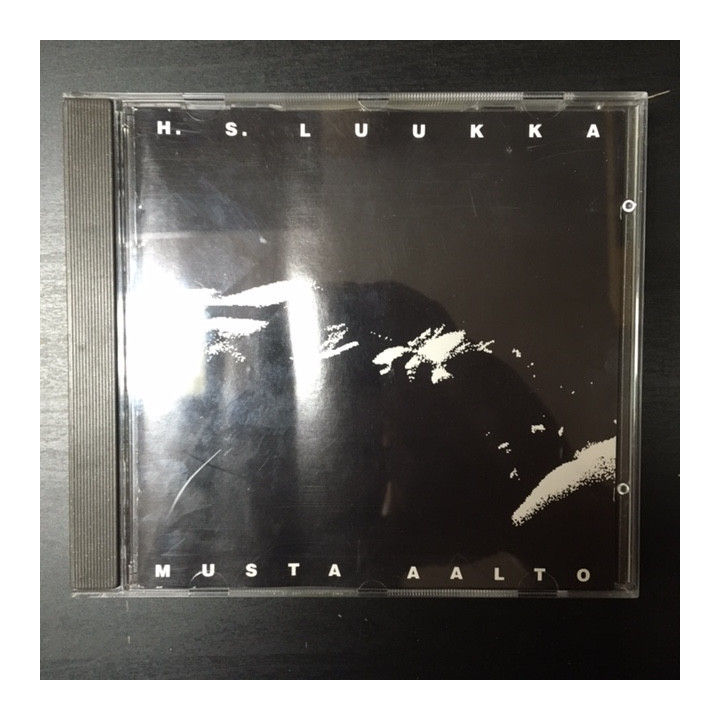 H.S. Luukka - Musta aalto CD (VG+/VG+) -pop rock-