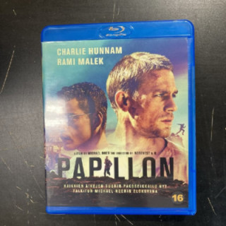Papillon (2017) Blu-ray (M-/M-) -draama-