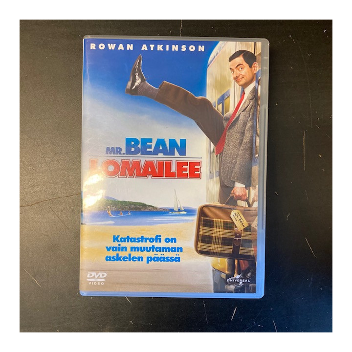 Mr. Bean lomailee DVD (VG+/M-) -komedia-