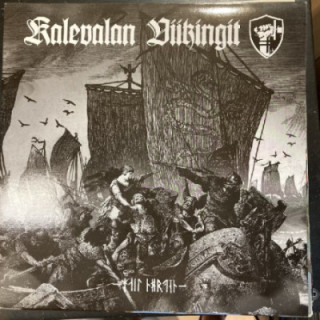 Kalevalan Viikingit - Hail Norden LP (VG+-M-/M-) -punk rock-