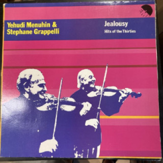 Yehudi Menuhin & Stephane Grappelli - Jealousy (Hits Of The Thirties) LP (VG+-M-/VG+) -jazz-