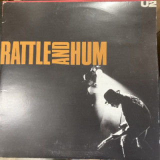 U2 - Rattle And Hum (SCAND/1988) 2LP (VG+/VG+) -pop rock-