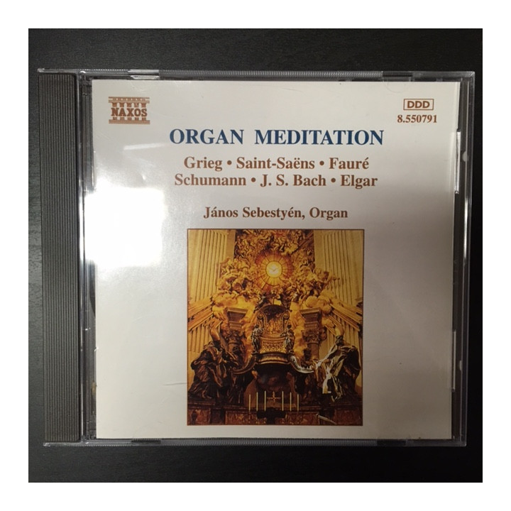 Janos Sebestyen - Organ Meditation CD (M-/M-) -klassinen-