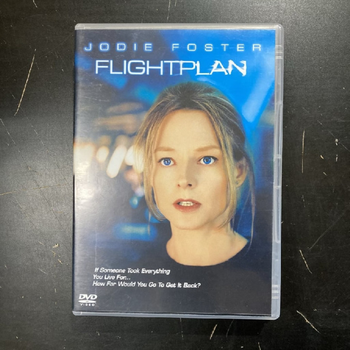 Flightplan DVD (M-/M-) -jännitys-
