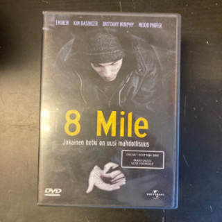 8 Mile DVD (VG+/M-) -draama-
