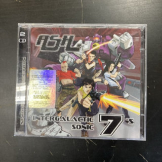Ash - Intergalactic Sonic 7''s 2CD (VG+/VG+) -indie rock-
