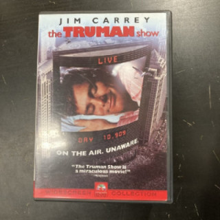 Truman Show DVD (M-/M-) -komedia/draama-