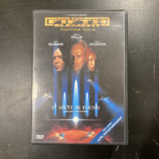 Fifth Element - puuttuva tekijä DVD (VG+/M-) -toiminta/sci-fi-