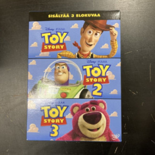 Toy Story 1-3 3DVD (avaamaton) -animaatio-