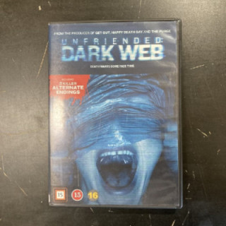 Unfriended: Dark Web DVD (M-/M-) -kauhu-