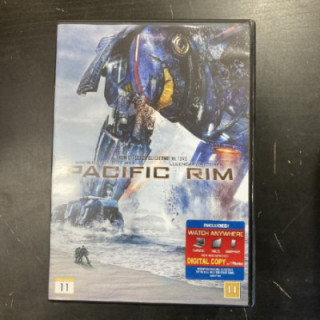 Pacific Rim - hyökkäys Maahan DVD (M-/M-) -toiminta/sci-fi-