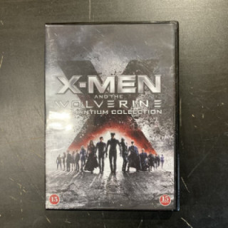 X-Men And The Wolverine - Adamantium Collection 6DVD (VG+-M-/M-) -toiminta/sci-fi-
