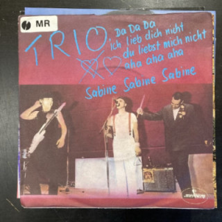Trio - Da Da Da Ich Lieb Dich... / Sabine Sabine Sabine 7'' (VG+/VG+) -synthpop-