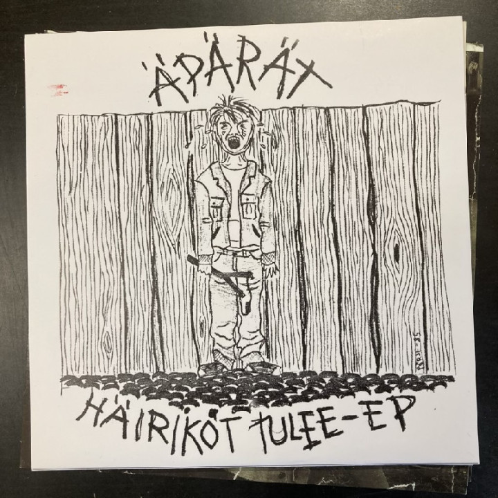 Äpärät - Häiriköt tulee -EP 7'' (M-/VG+) -hardcore-