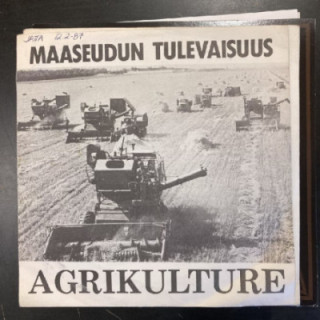 Maaseudun Tulevaisuus - Agrikulture (blue vinyl) 7'' (VG+/VG) -post-punk-