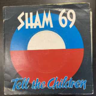 Sham 69 - Tell The Children 7'' (VG/VG) -punk rock-