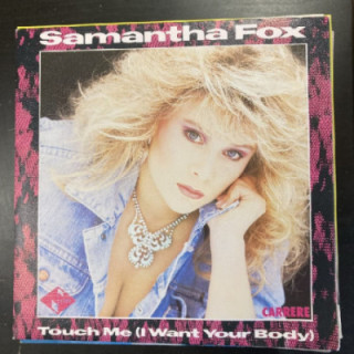 Samantha Fox - Touch Me (I Want Your Body) 7'' (VG+/M-) -pop-