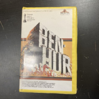 Ben-Hur VHS (VG+/M-) -seikkailu/draama-
