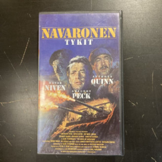 Navaronen tykit VHS (VG+/M-) -sota-